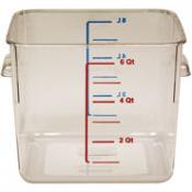 View: 6306 Space Saving Square Container Pack of 12